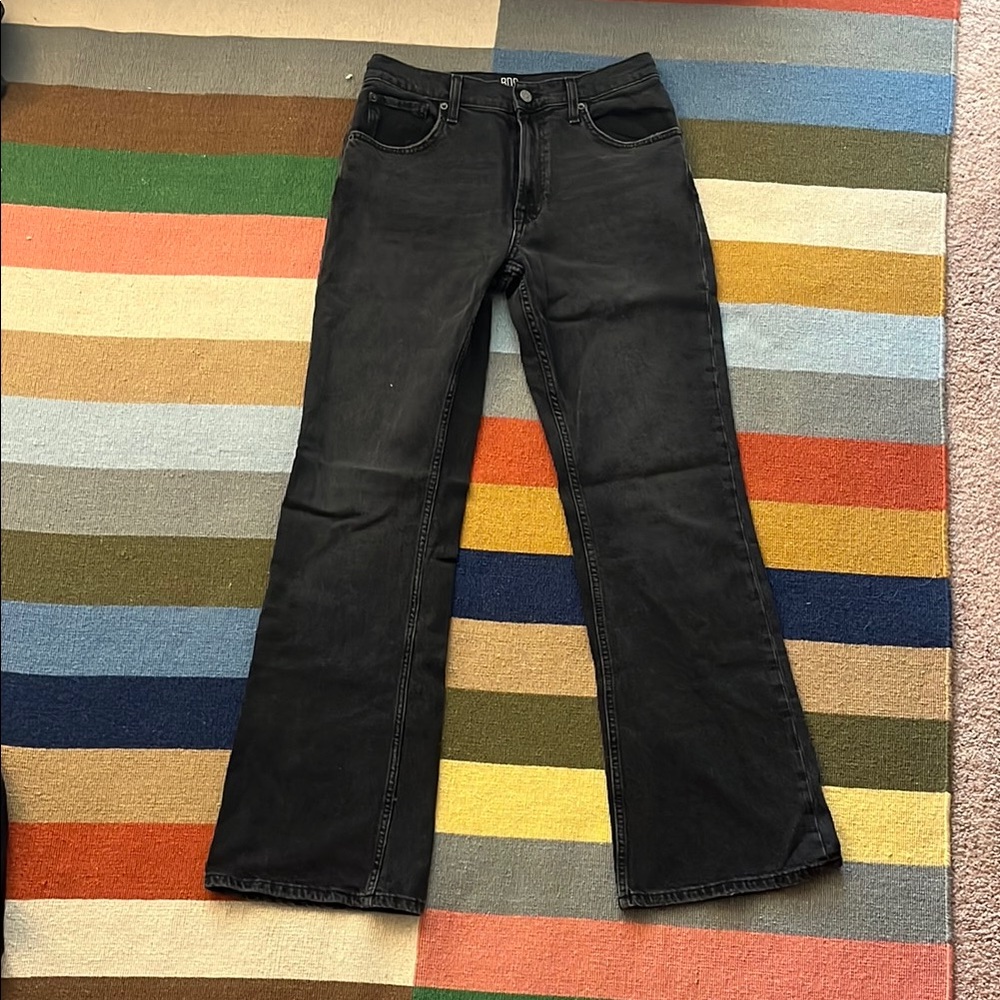 BDG Black Flare Wide Leg Jeans